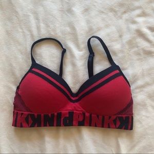 PINK cool and comfy sports bra
